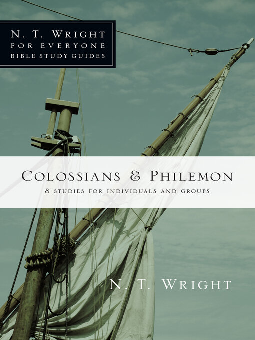 Title details for Colossians & Philemon by N. T. Wright - Available